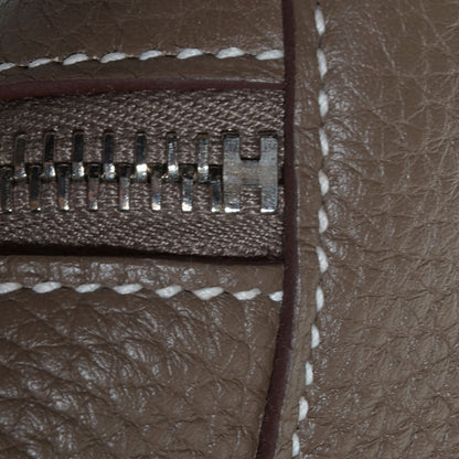 Hermes Taurillon Clemence Lindy 30 Etoupe 6 of 14