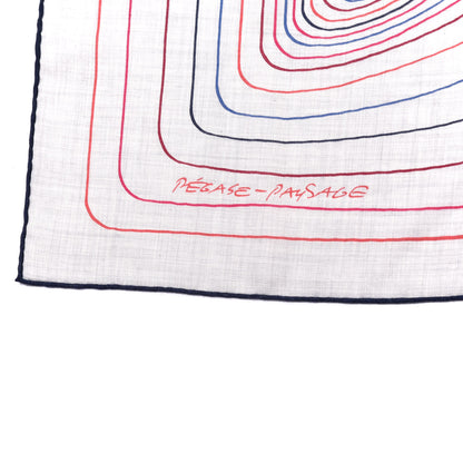 Hermes Cashmere Silk Pegase Paysage Shawl 140 5 of 6