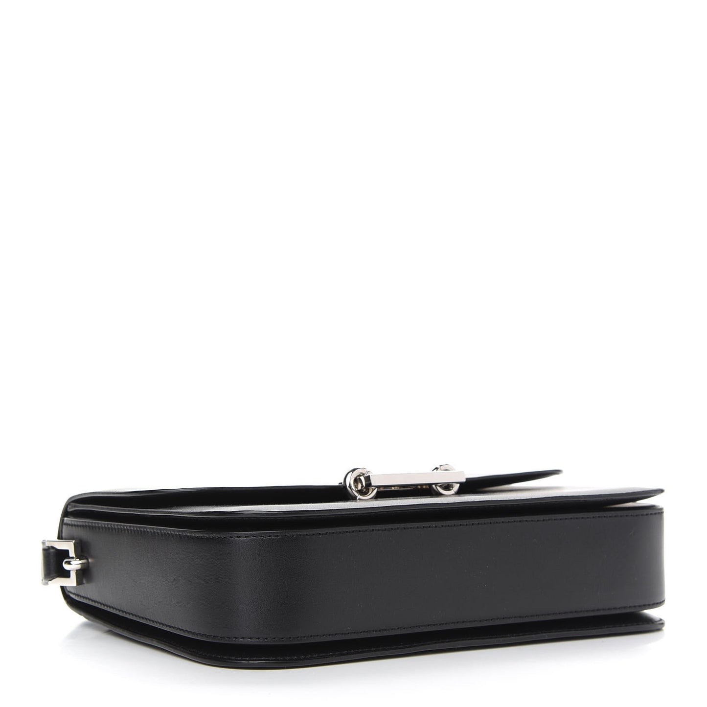 Fermoir Satchel Shoulder Bag Black