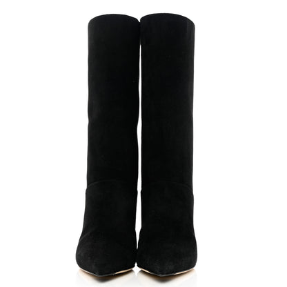 Jimmy Choo Suede Beren 85 Boots 36 Black 2 of 8