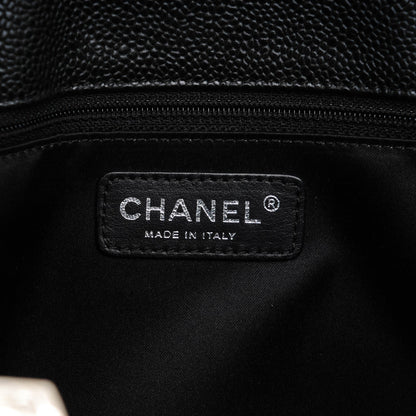 Chanel Caviar Quilted Grand Shopping Tote GST Black 6 of 7
