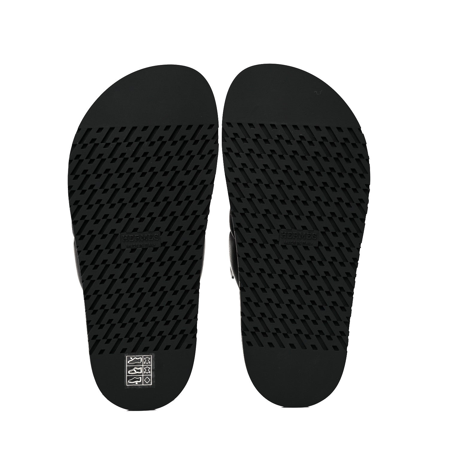 Hermes Nappa Extra Sandals 36 Black 5 of 9