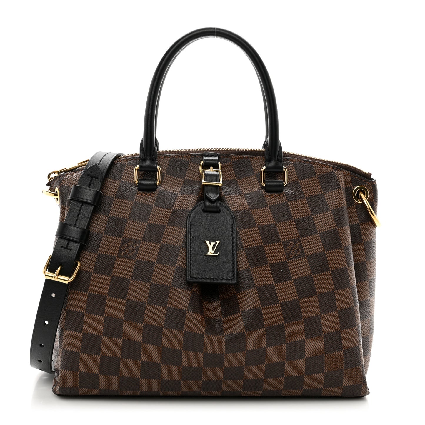 Damier Ebene Odeon Tote PM Black