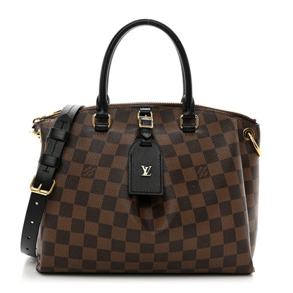 Louis Vuitton Damier Ebene Odeon Tote PM Black 1 of 10