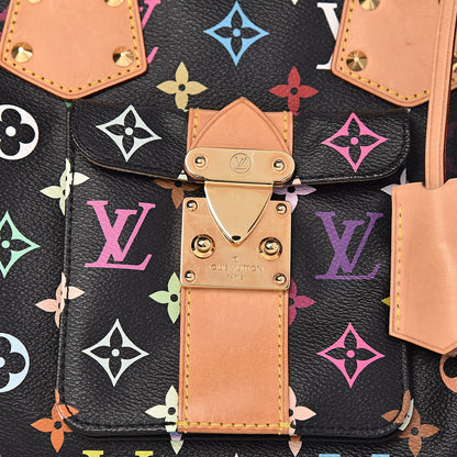 Louis Vuitton Monogram Multicolor Speedy 30 Black 8 of 8