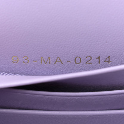 Christian Dior Lambskin Macrocannage Mini Miss Caro Bag Lilac 7 of 13