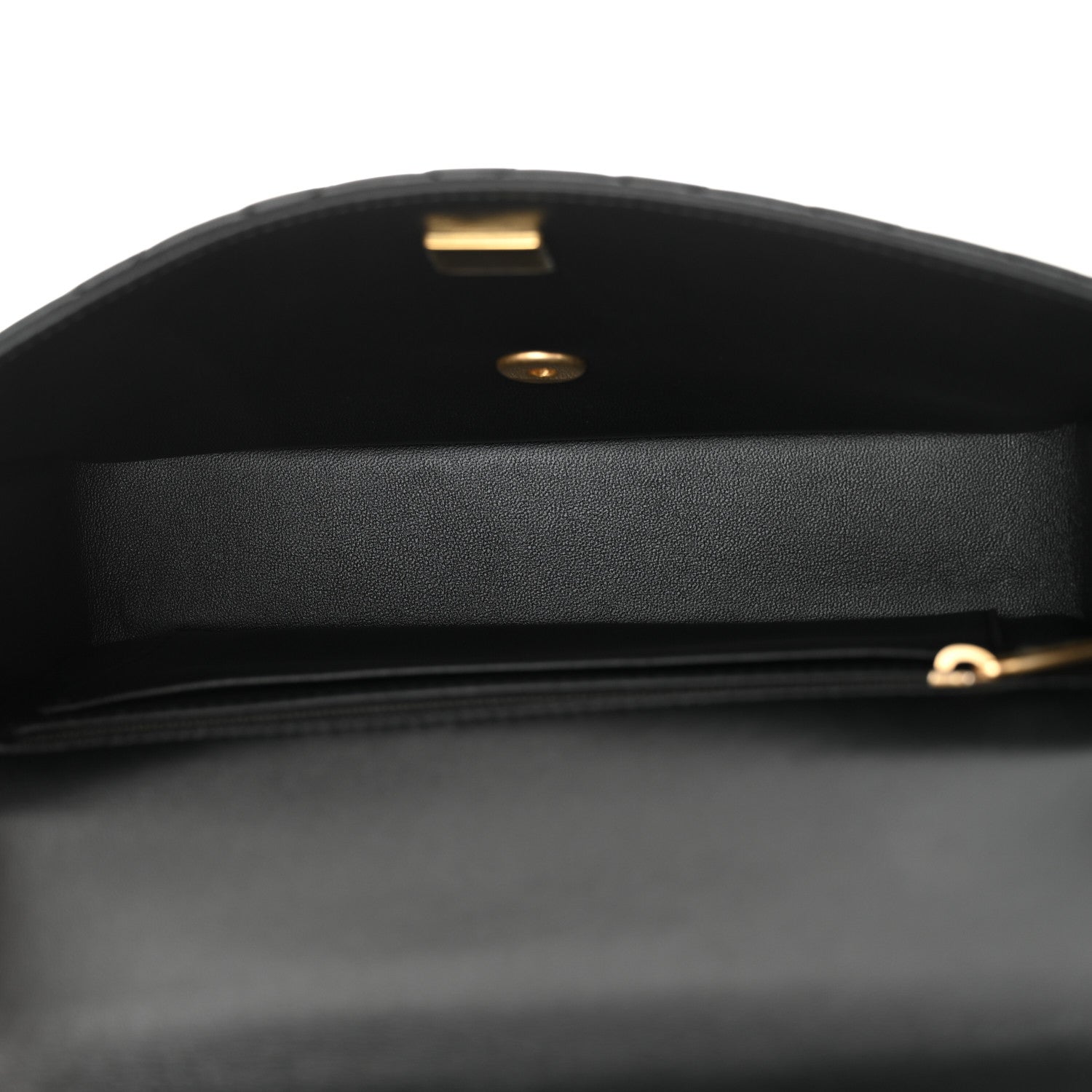 Chanel Lambskin Quilted Small Strass On Top Flap Bag Black 5 of 11