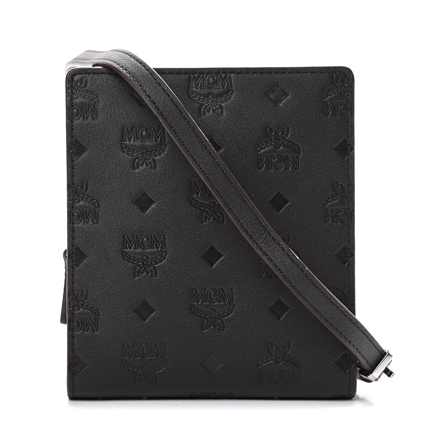 Calfskin Ottomar Monogram Multi-Function Lanyard Black