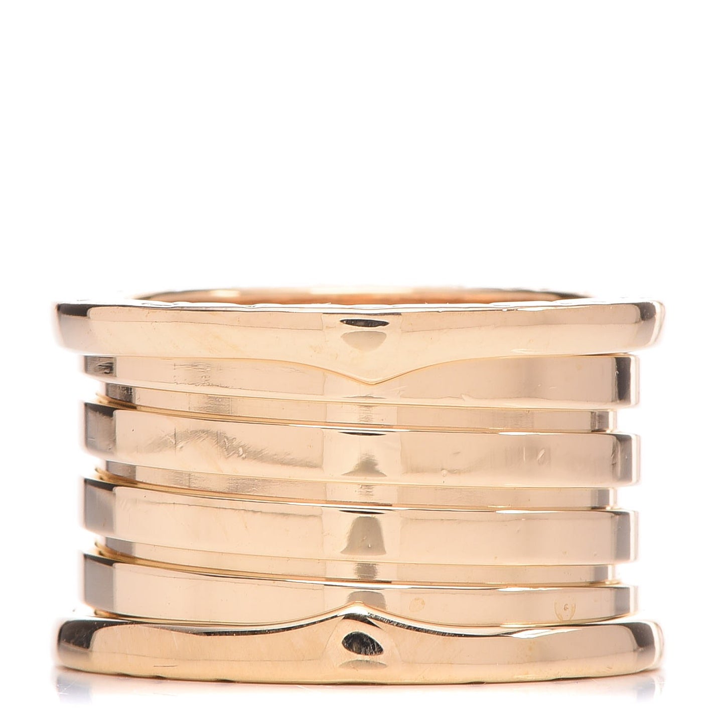 18K Yellow Gold B.Zero1 Five-Band Anniversary Ring 52 6
