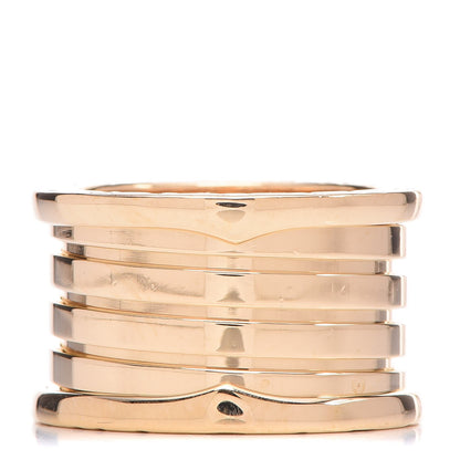 Bulgari 18K Yellow Gold B.Zero1 Five-Band Anniversary Ring 52 6 1 of 5