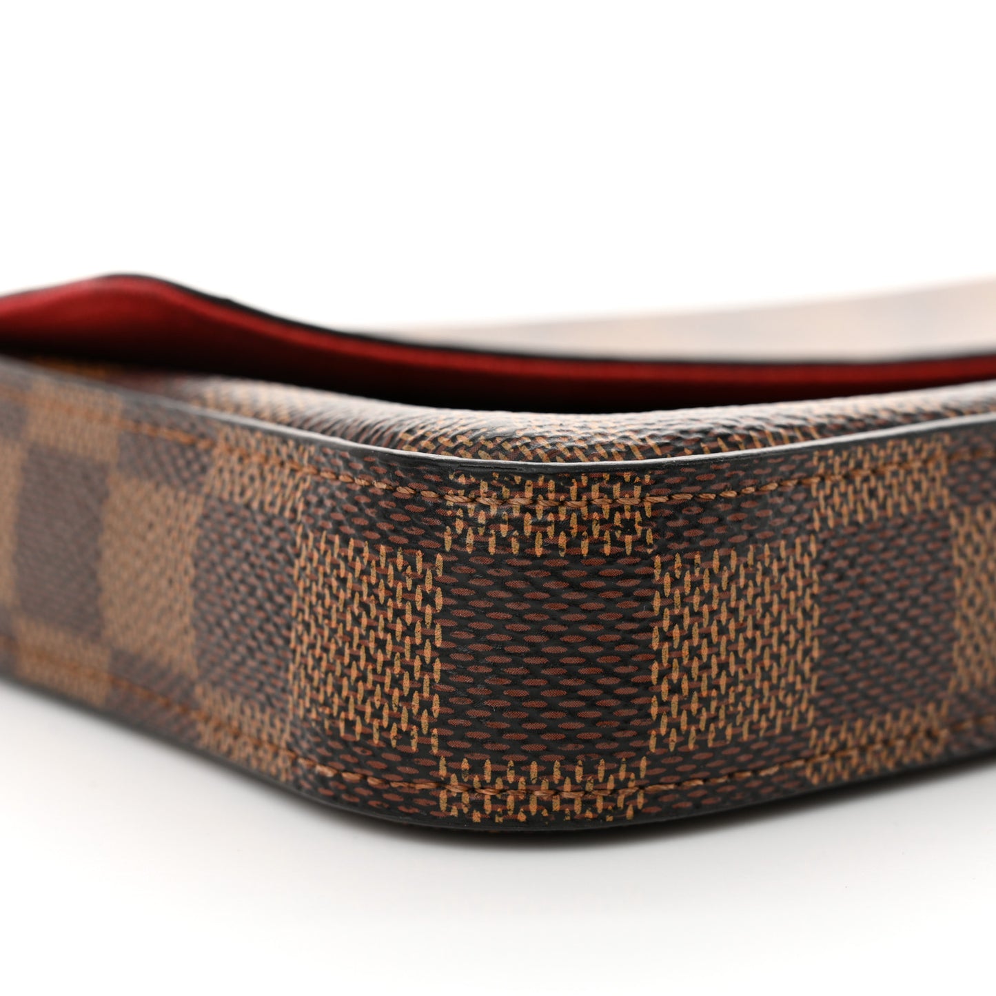 Damier Ebene Pochette Felicie Chain Wallet