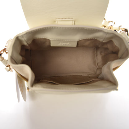 Chloe Calfskin Quilted Small Faye Backpack Natural White 7 of 14