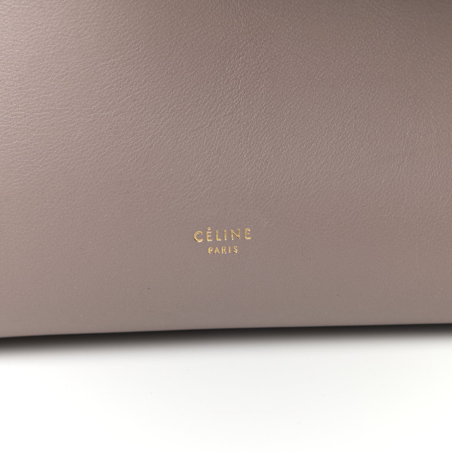 Smooth Calfskin Mini Bi-Color Belt Bag Light Smoke Violet