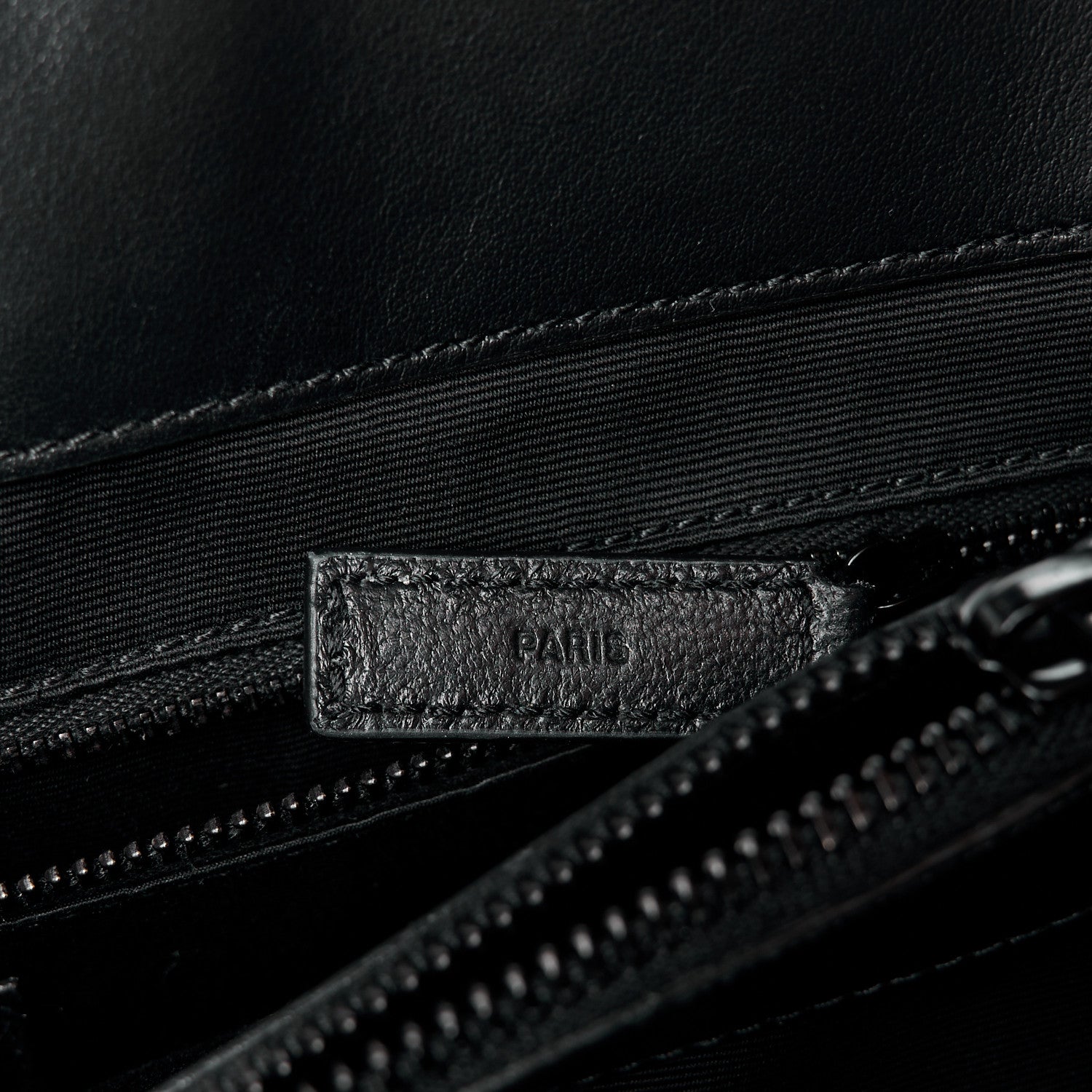 Saint Laurent Calfskin Y Quilted Monogram Monochrome Large Loulou Chain Satchel Black 12 of 12
