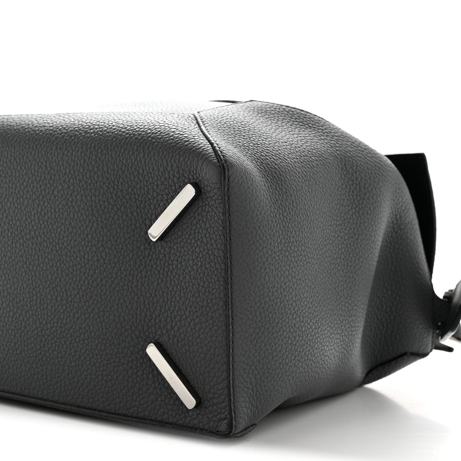 Loewe Grained Calfskin Large Puzzle Edge Bag Anthracite 10 of 16