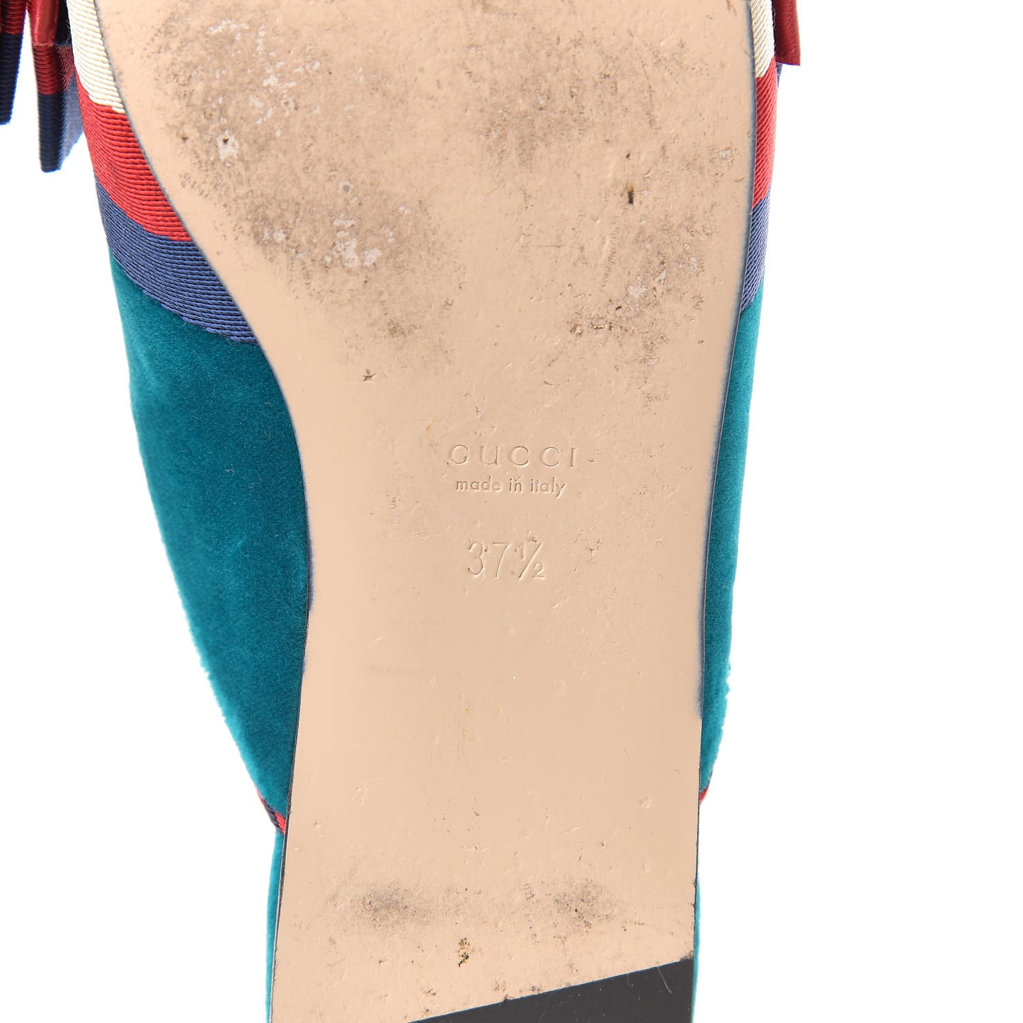 Softy Velvet Sylvie Bow Slippers 37.5 Pavone