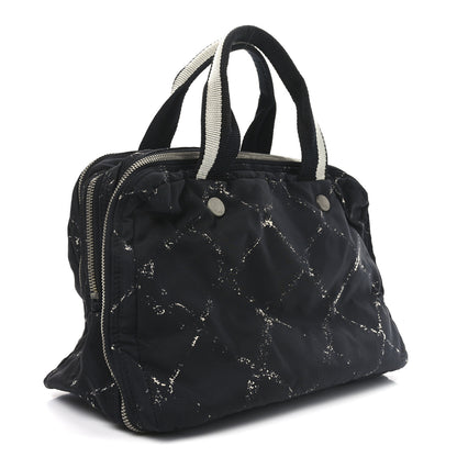 Chanel Nylon Travel Duffel Bag Black 3 of 10