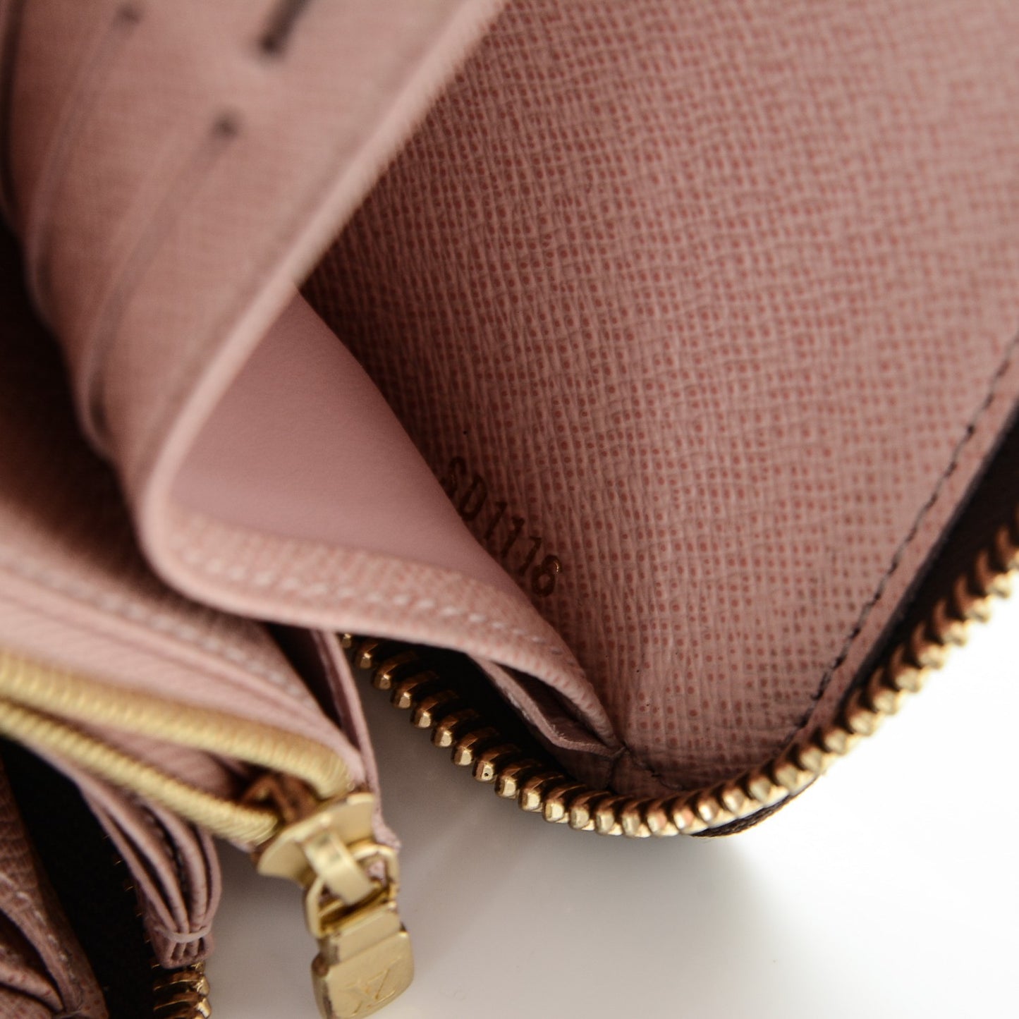 Monogram Zippy Wallet Rose Ballerine