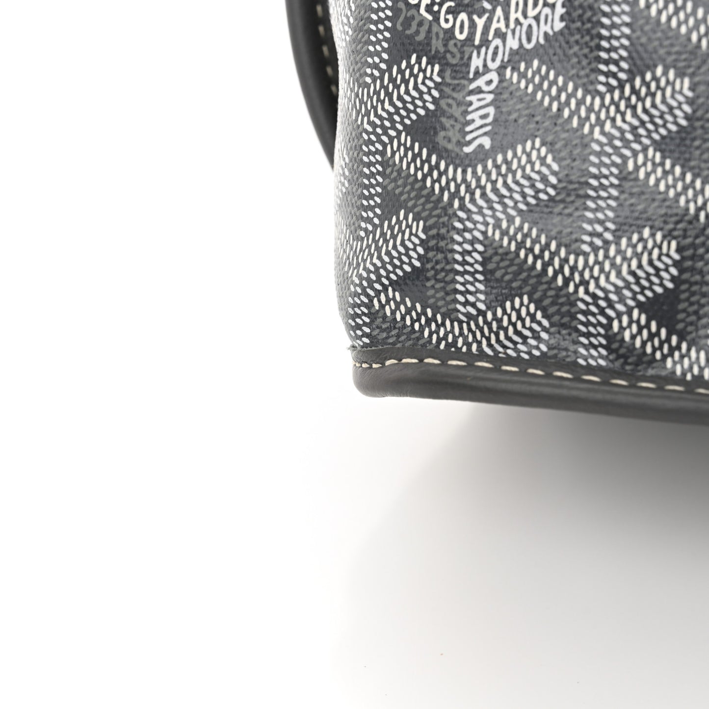 Goyardine Reversible Mini Anjou Grey