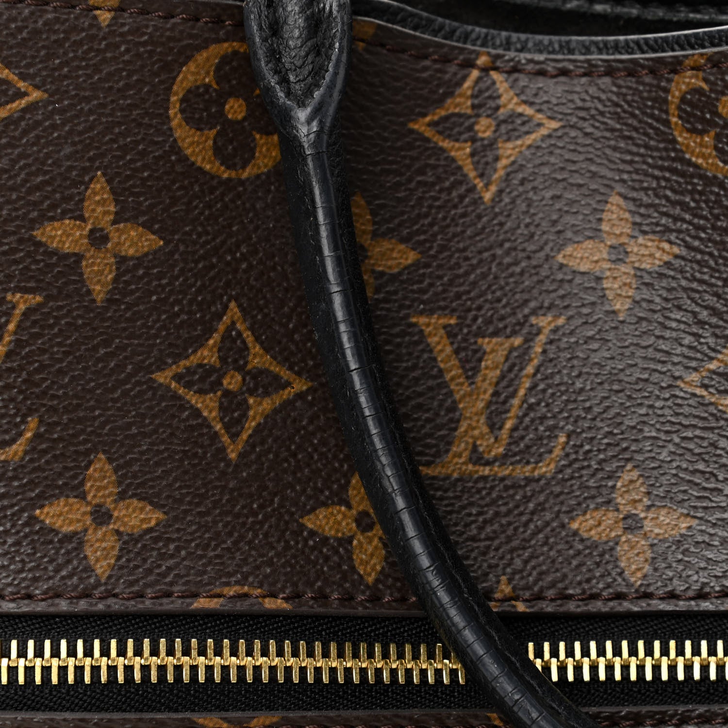 Louis Vuitton Monogram Popincourt MM Black 37 of 43