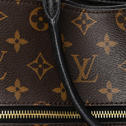 Louis Vuitton Monogram Popincourt MM Black 37 of 43