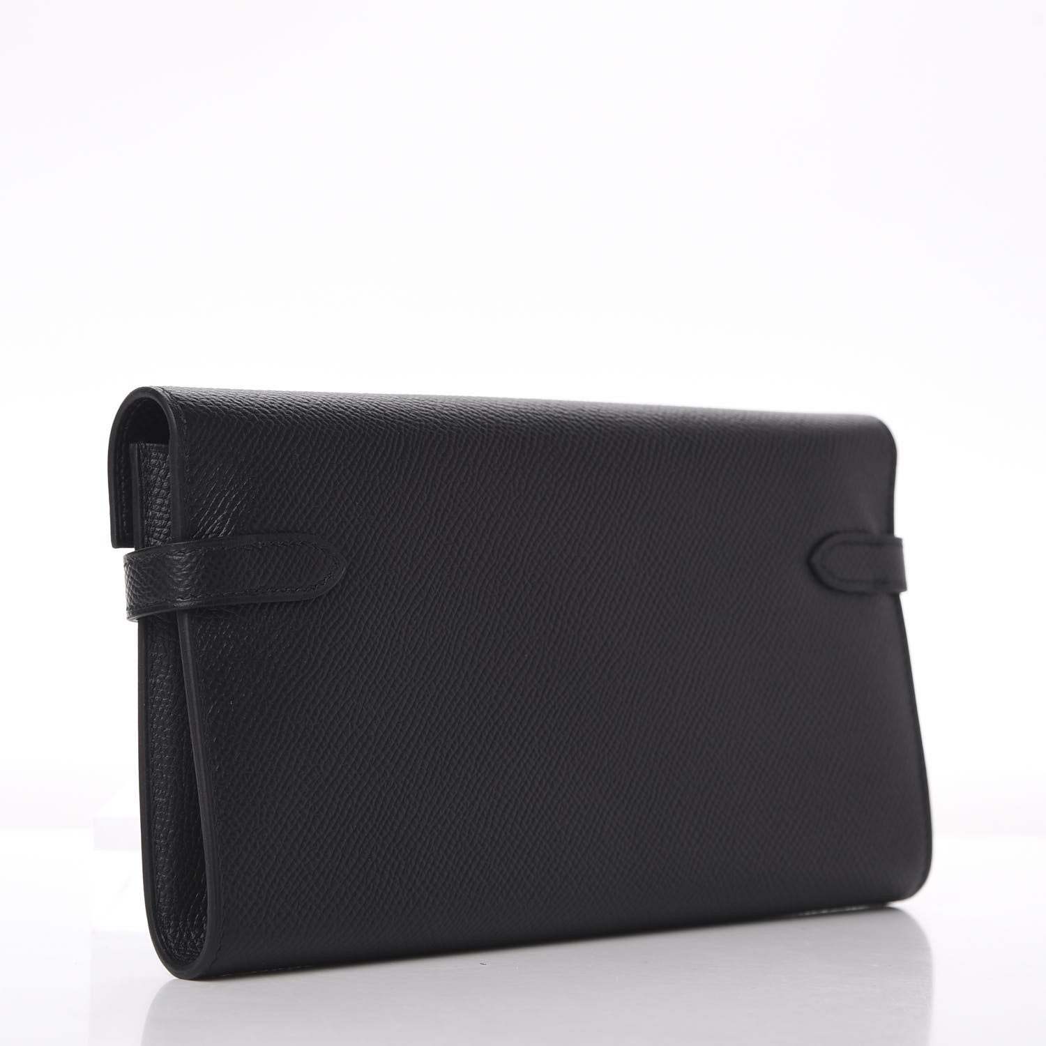 Hermes Epsom Kelly Longue Wallet Black 3 of 9