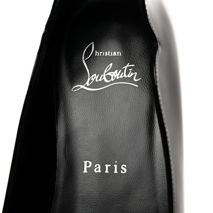 Christian Louboutin Patent Hot Chickita Flats 37.5 Black 6 of 7