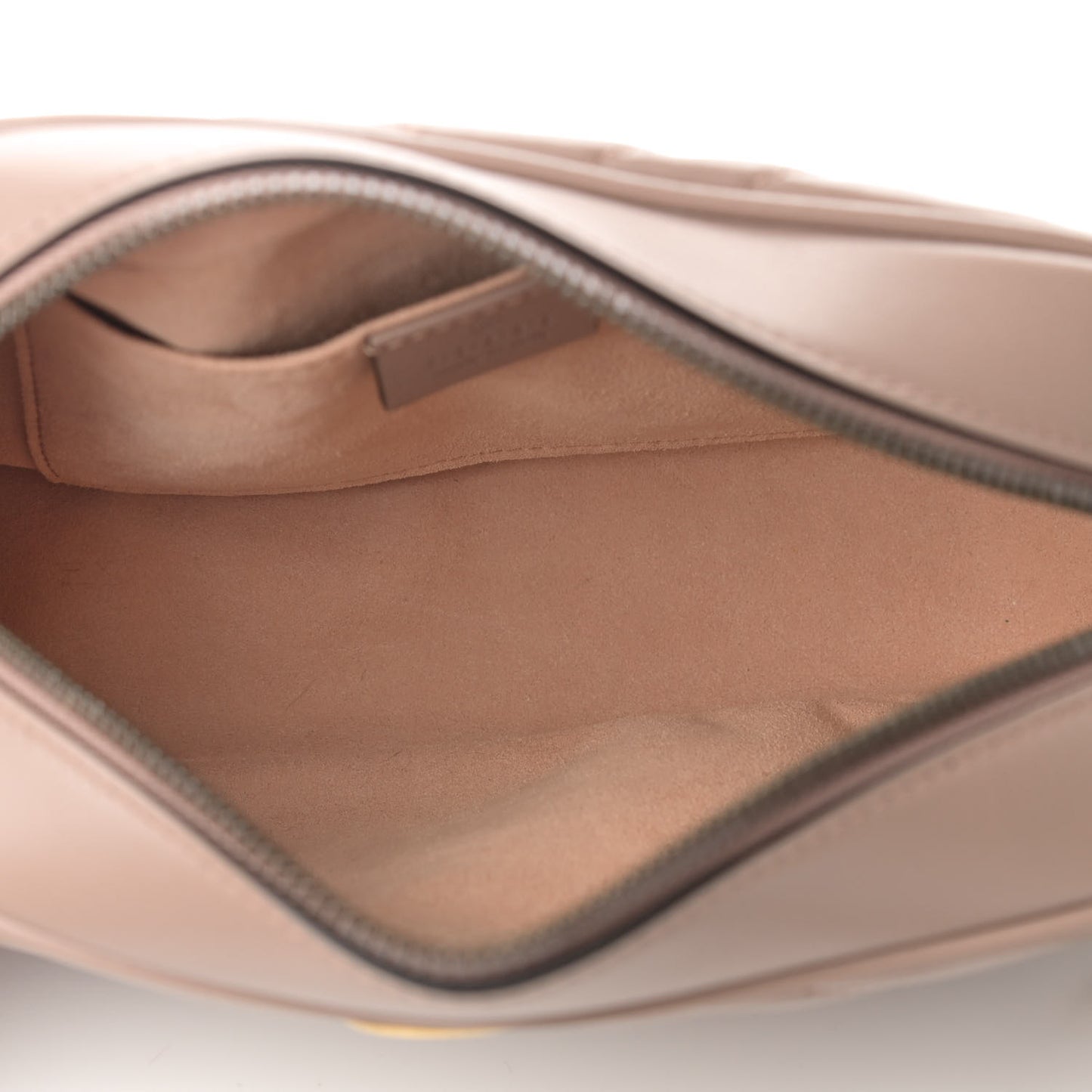 Calfskin Matelasse Small GG Marmont Chain Shoulder Bag Porcelain Rose