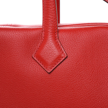 Hermes Taurillon Novillo Victoria II 35 Geranium 9 of 15