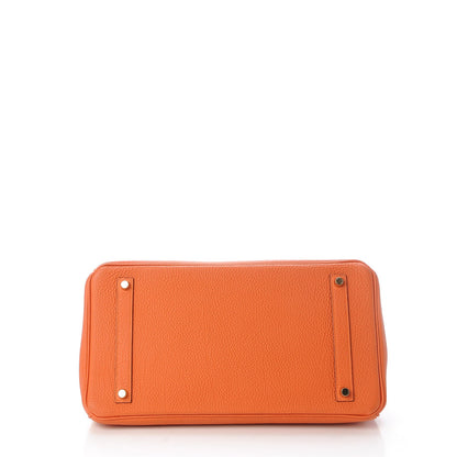 Hermes Togo Birkin 35 Orange 8 of 53