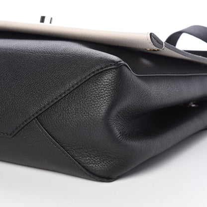 Louis Vuitton Calfskin Mechanical Flowers Lockme II Black White 10 of 10