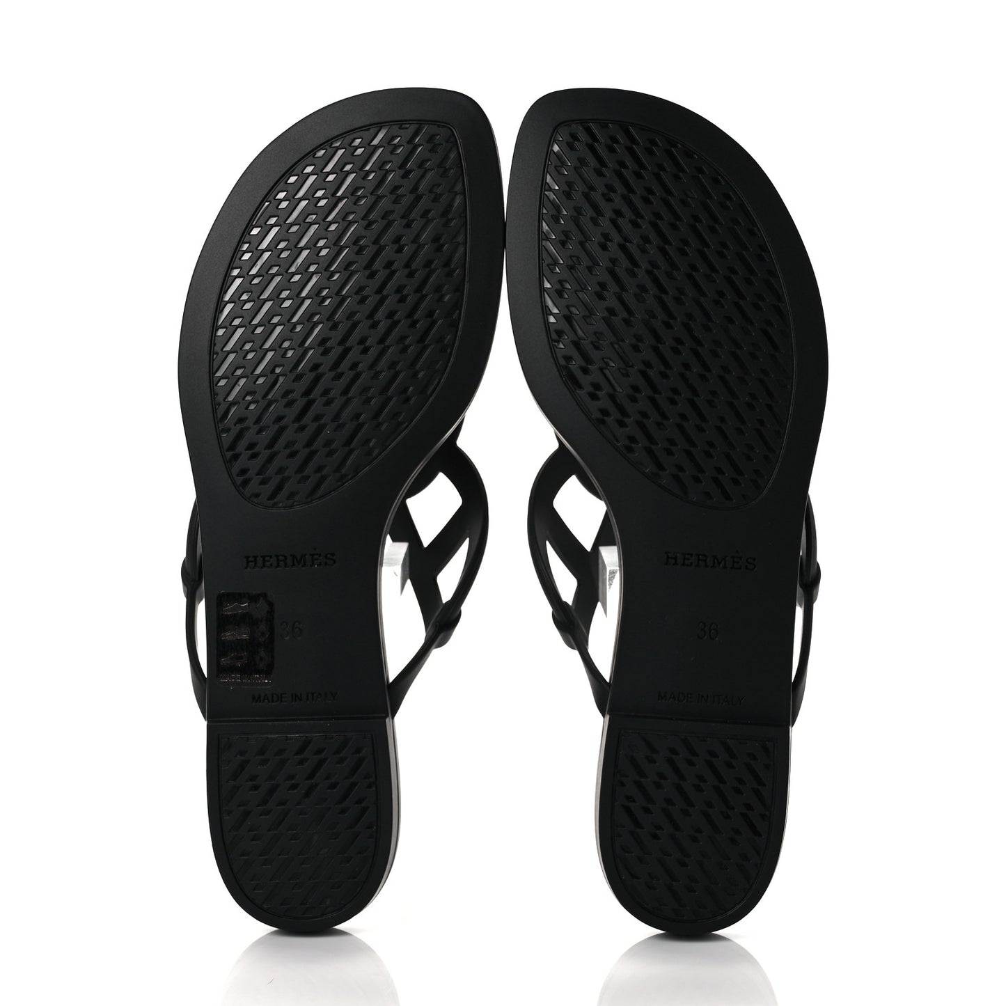 Rubber Womens Egerie Sandals 36 Black