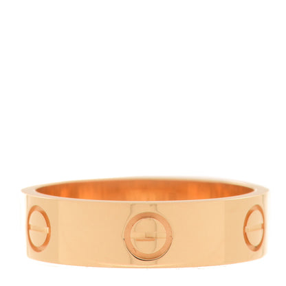 Cartier 18K Yellow Gold 5.5mm LOVE Ring 58 8.25 1 of 5