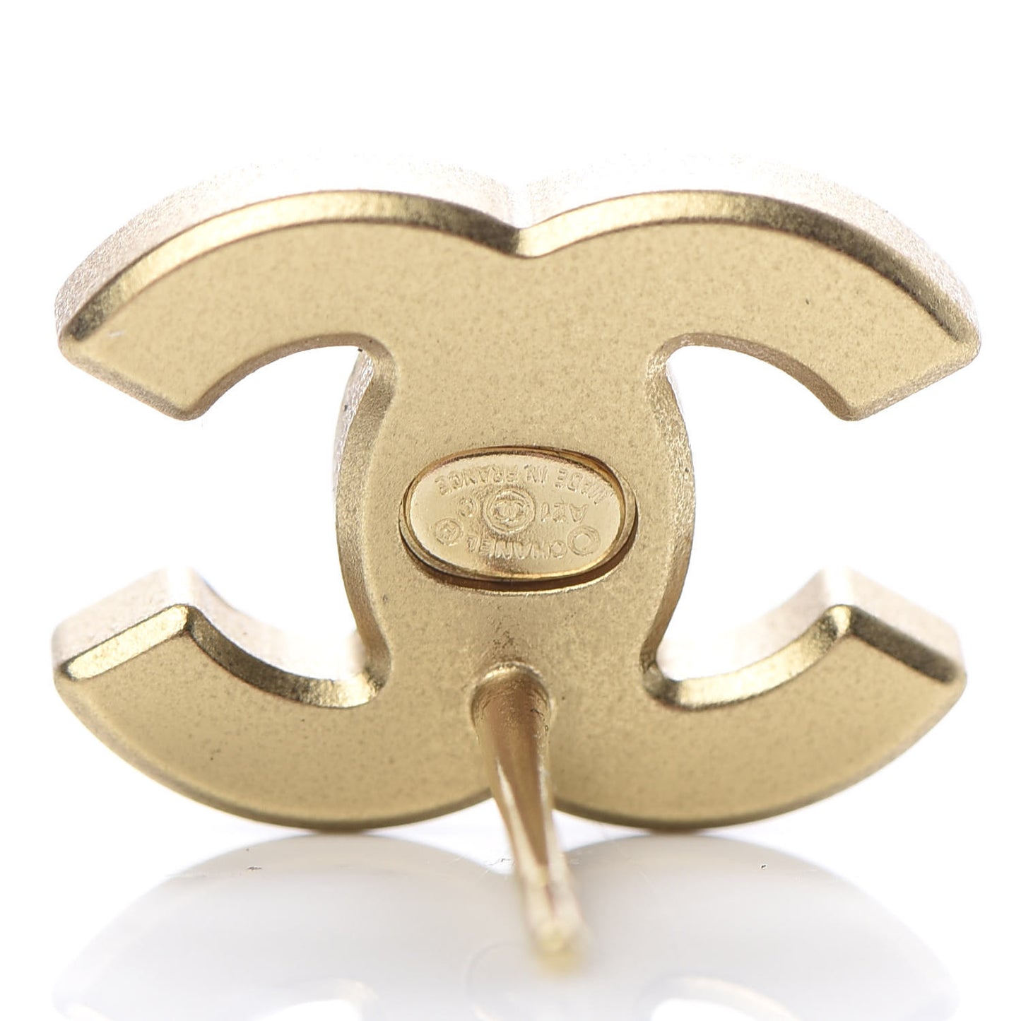 Crystal CC Earrings Gold