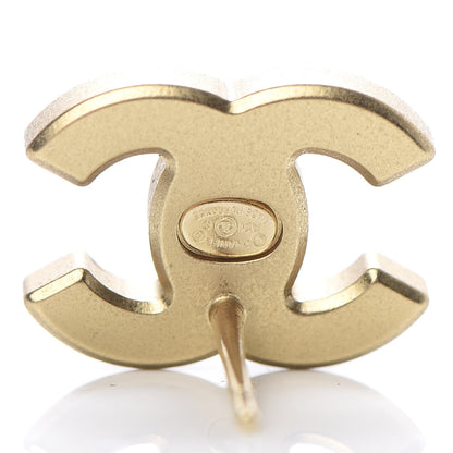 Chanel Crystal CC Earrings Gold 5 of 6
