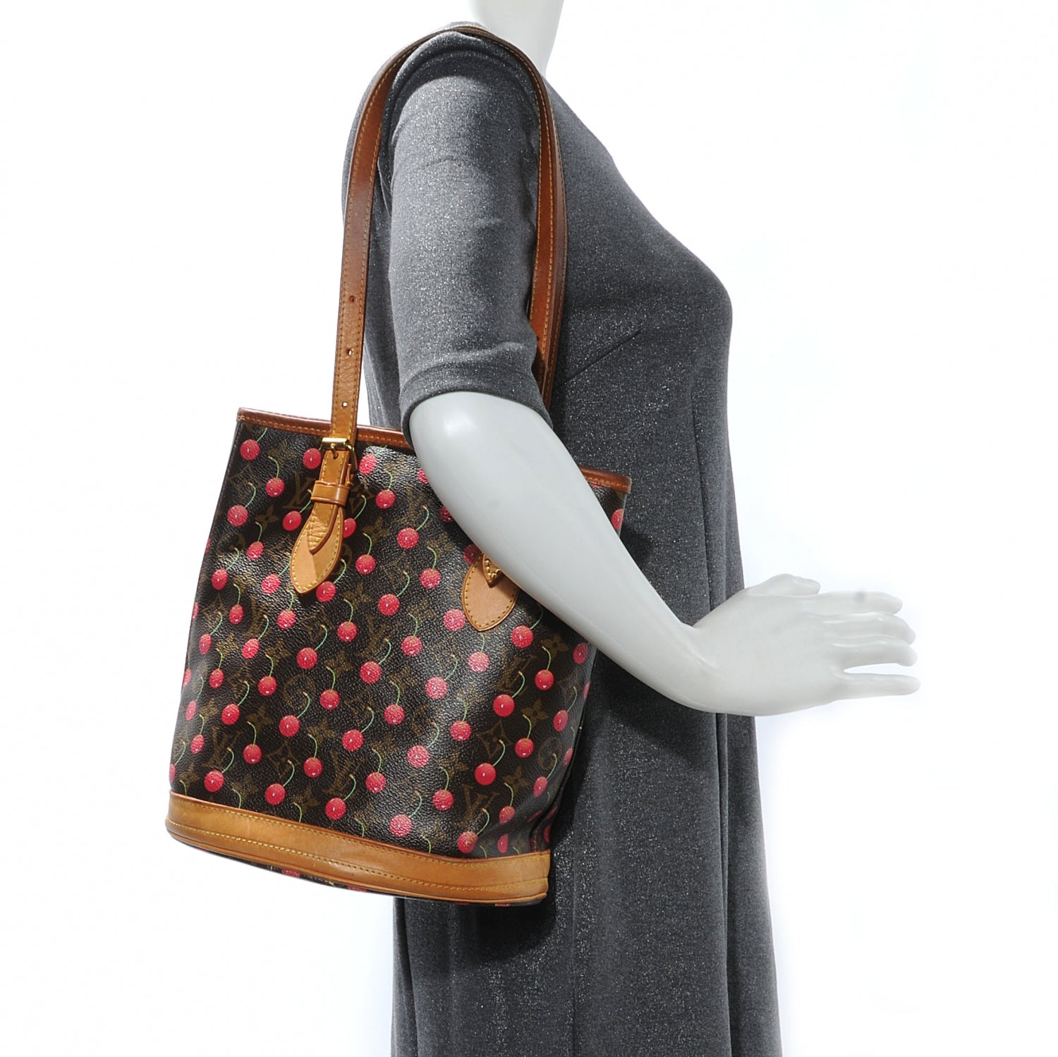 Louis Vuitton Monogram Cerises Bucket 2 of 8