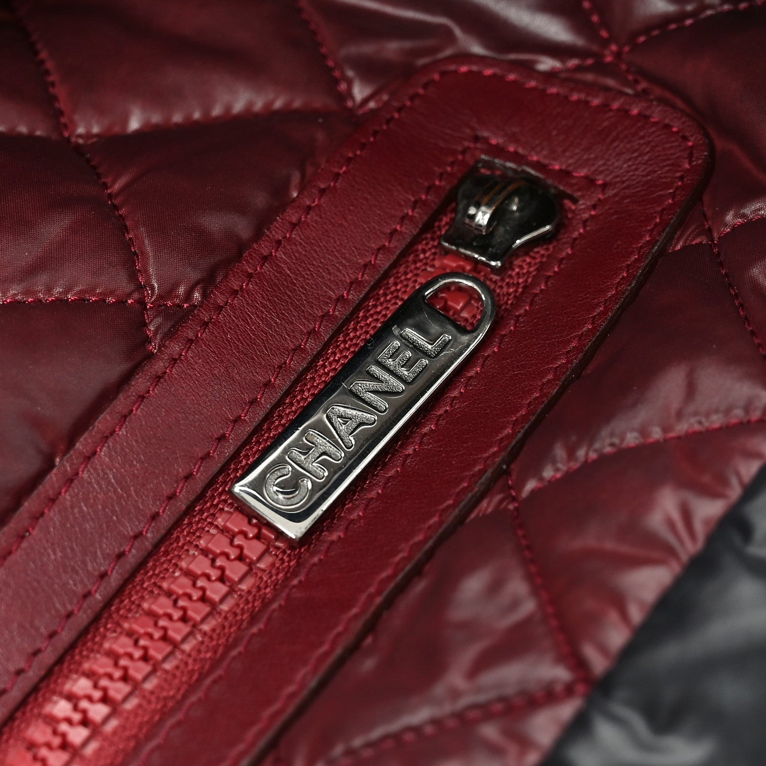 Chanel Lambskin Quilted Medium Coco Cocoon Reversible Tote Black 14 of 14