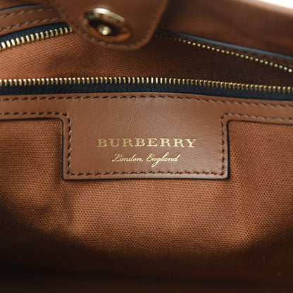 Burberry Horseferry Check Small Canterbury Tote Honey 6 of 11