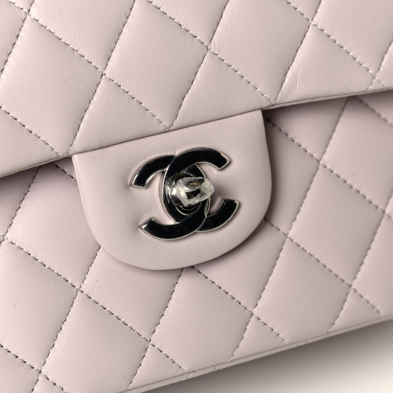 Chanel Lambskin Quilted Small Double Flap Light Purple 6 of 6