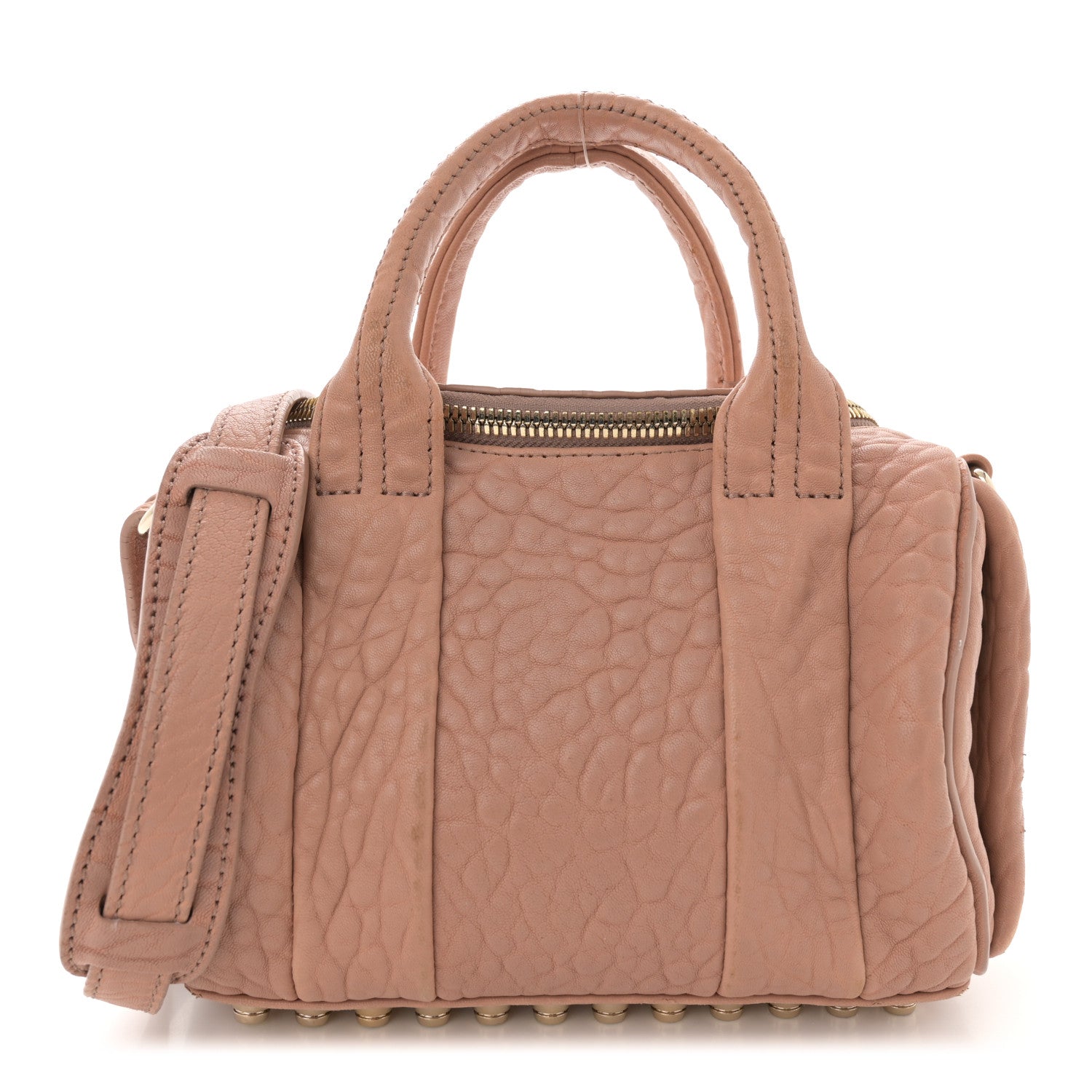 Alexander Wang Pebbled Lambskin Mini Rockie Truffle Gold Hardware 1 of 17