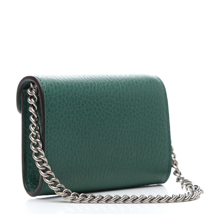 Gucci Calfskin Dionysus Coin Purse Emerald 3 of 6