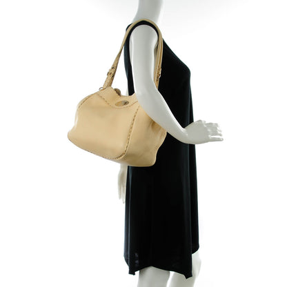 Fendi Calfskin Romano Selleria Small Bucket Butter 2 of 9
