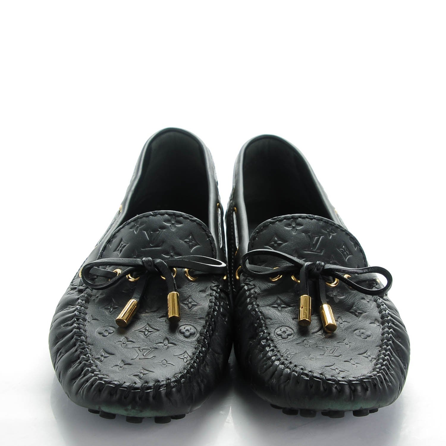 Louis Vuitton Empreinte Gloria Loafers 40 Black 2 of 10