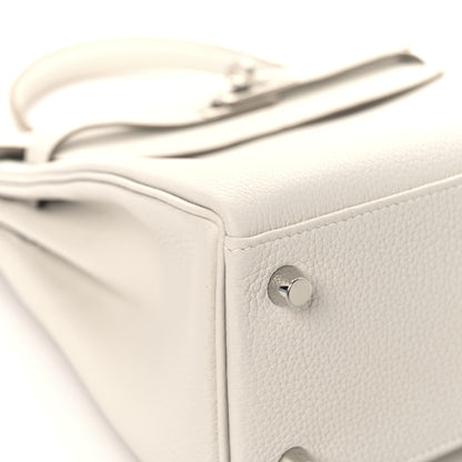 Hermes Togo Kelly Retourne 25 Gris Pale 9 of 15