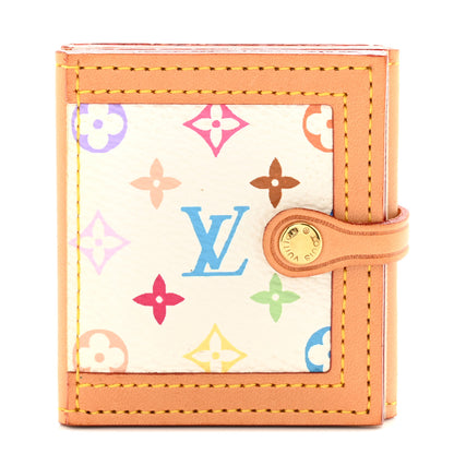 Louis Vuitton Monogram Multicolor 4 Photo Frame Wallet White 1 of 7