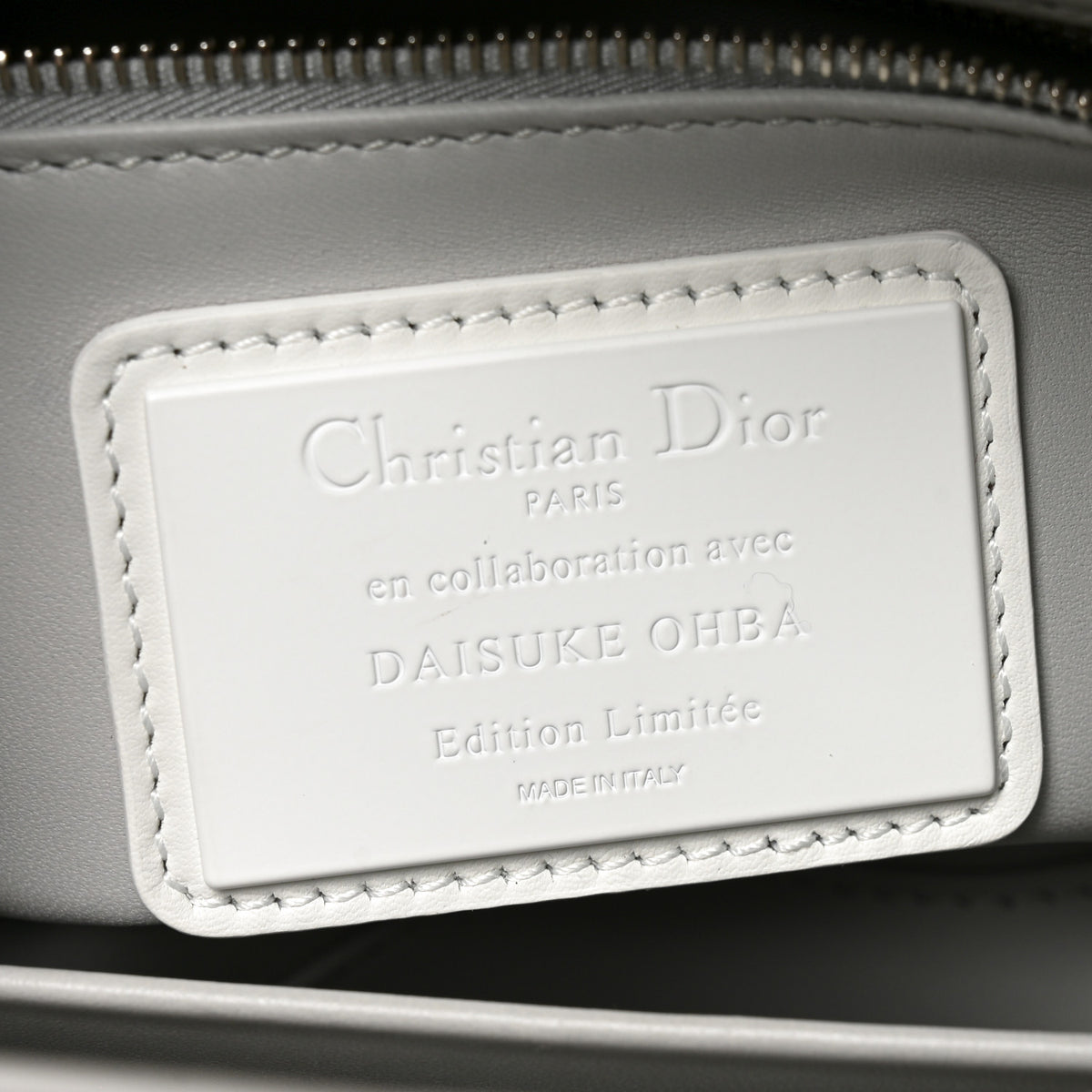 X DAISUKE OHBA Iridescent Calfskin Medium Lady Dior Art Pastel Multicolor