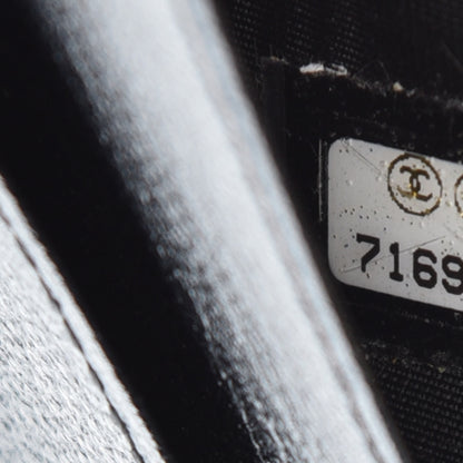 Chanel Goatskin Small Ring Agenda Planner Black 8 of 10