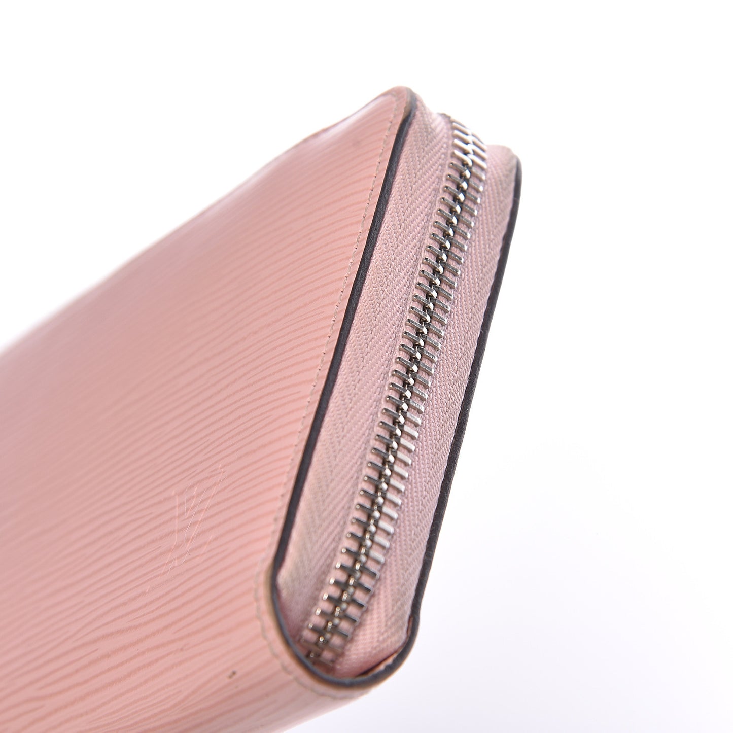 Epi Zippy Wallet Rose Ballerine