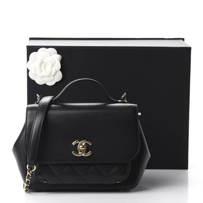 Chanel Caviar Quilted Mini Business Affinity Flap Black 11 of 11