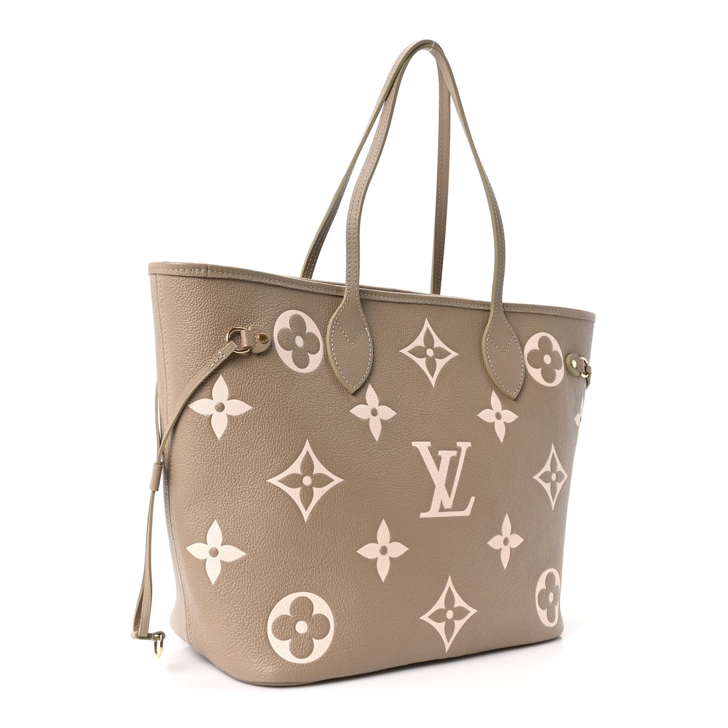 Empreinte Monogram Giant Neverfull MM Khaki Cream